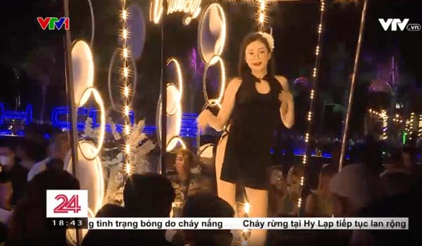 VTV đưa tin vụ vũ công nhảy trong lồng ở Bãi Cháy, Hạ Long