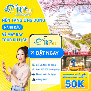 Đặt vé máy bay & tour du lịch cùng Etrip4u