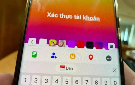 tài khoản đã xác thực mới được đăng bài trên mạng xã hội