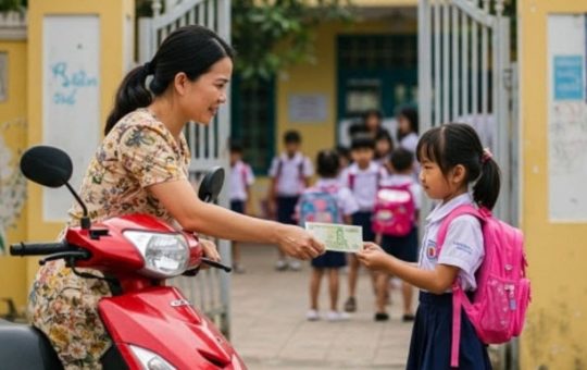 Con gái thành thủ lĩnh ở lớp